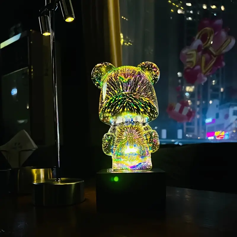 Luminous Firework Bear Light