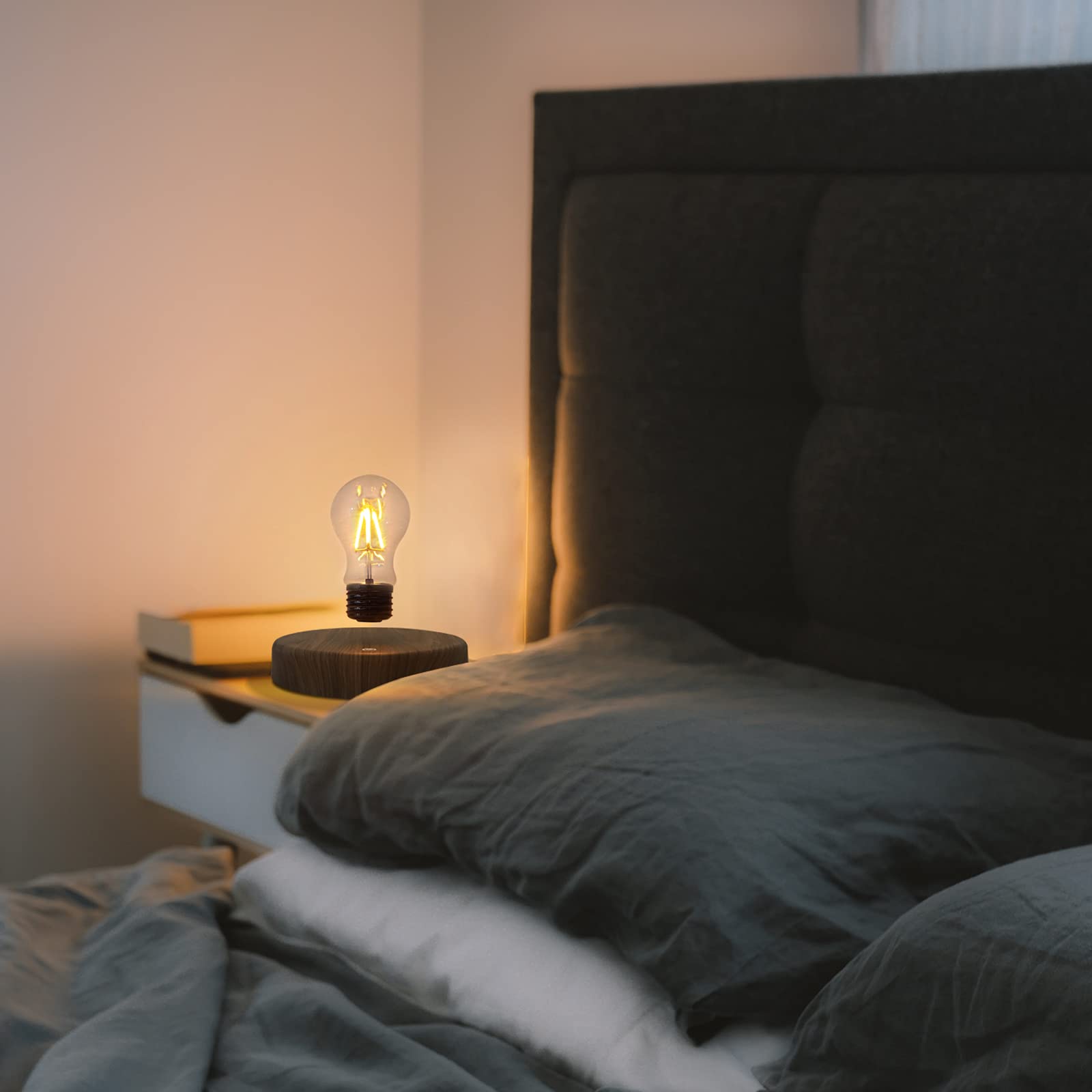 Levitating Bulb Lamp