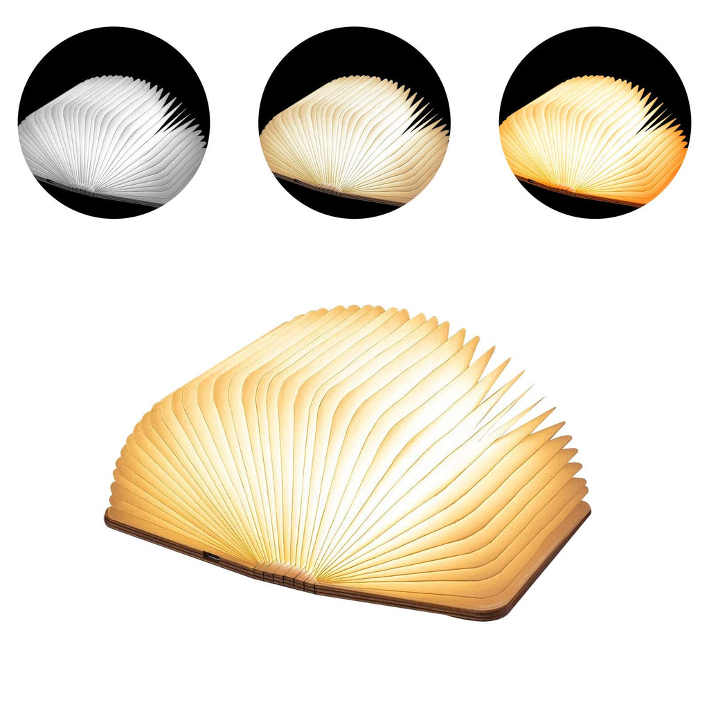 Wooden Book LED Light