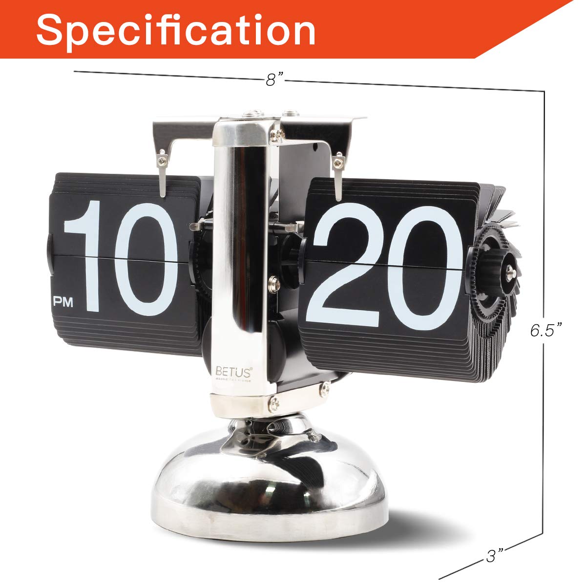 Retro Digital Flip Down Clock