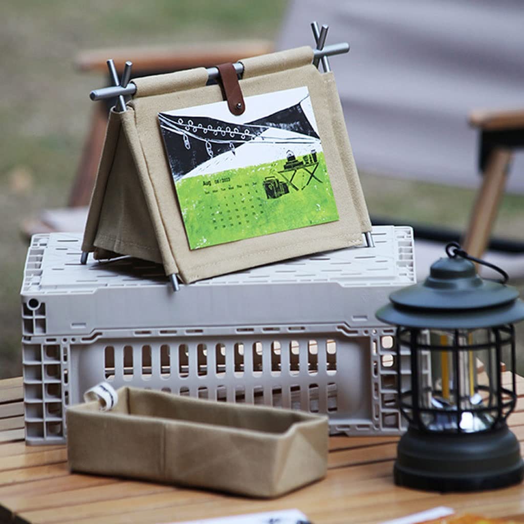 DIY Camping Tent Desk Calendar 2023