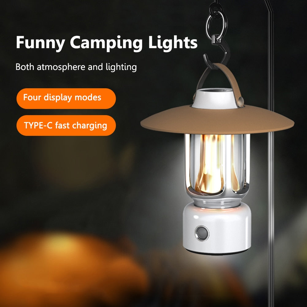 Retro Camping Lantern