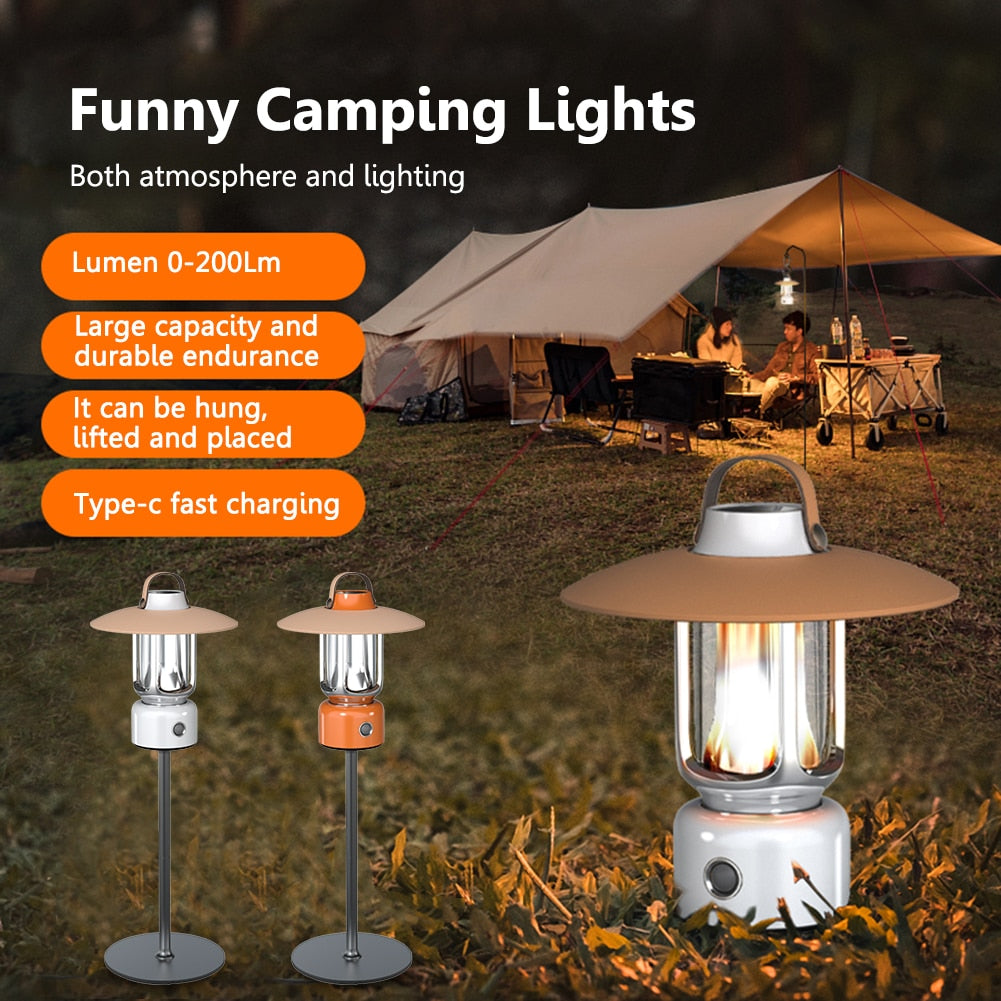 Retro Camping Lantern
