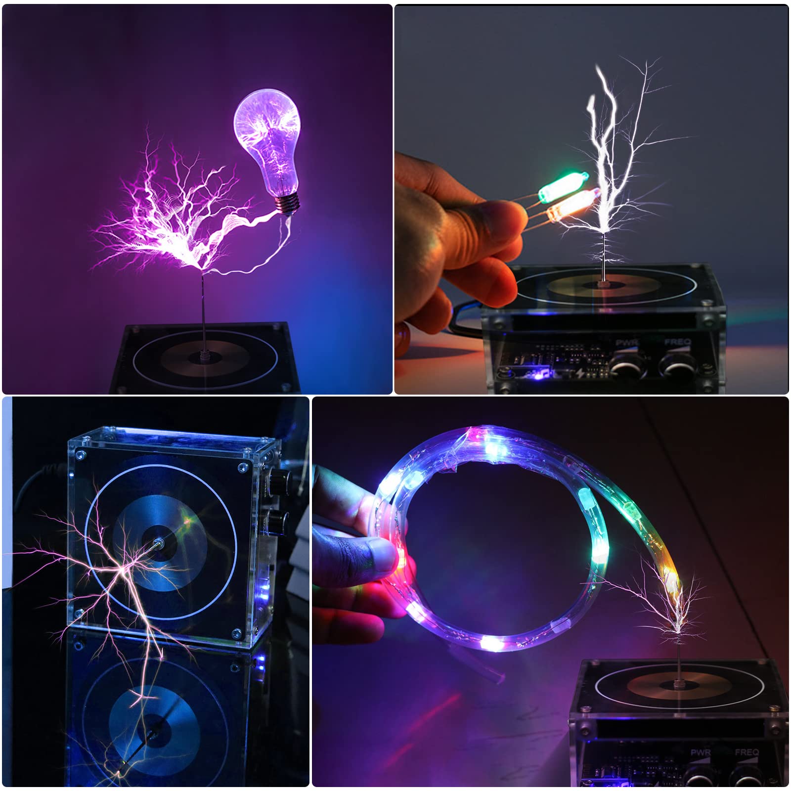 Bluetooth Music Tesla Coil Arc Plasma Loudspeaker
