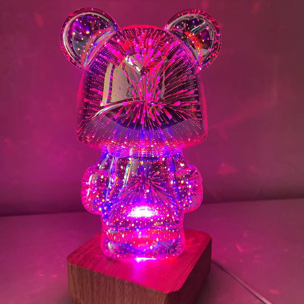 Luminous Firework Bear Light