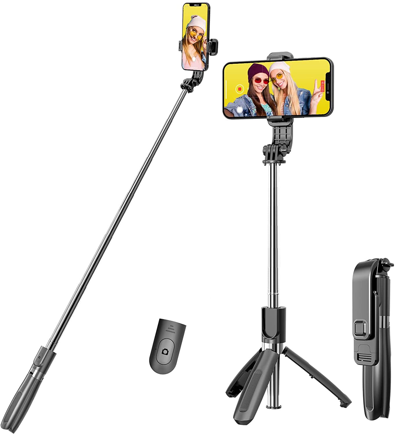 Selfie Rod with LED Light